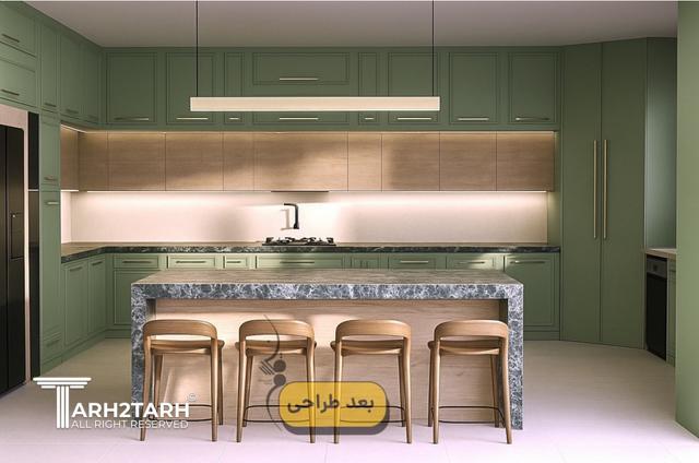 بازطراحی آشپزخانه واحد مسکونی