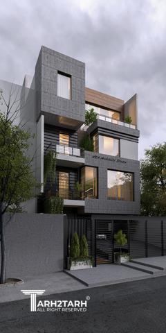 طراحی پروژه مسکونی صبا