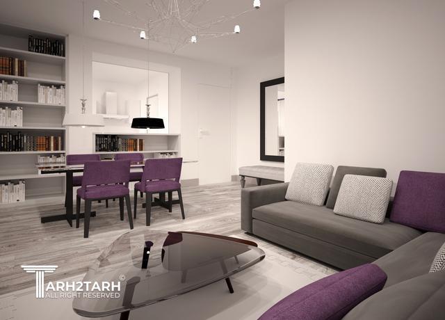 بازسازی آشپزخانه و نشیمن