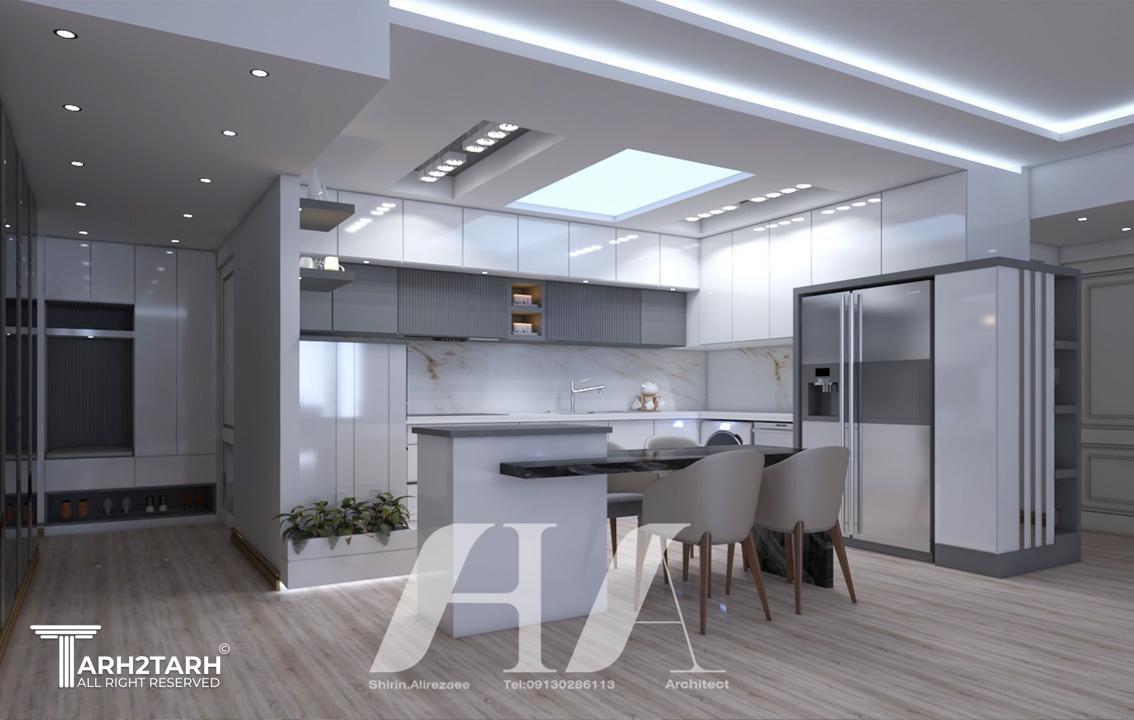 طراحی آشپرخانه مدرن