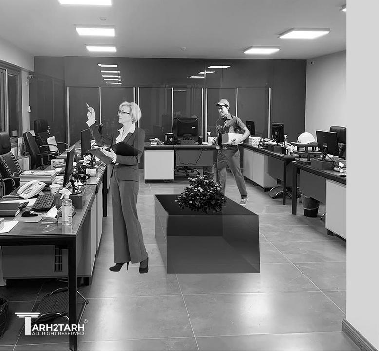 بازسازی دفاتر شرکت لیکا