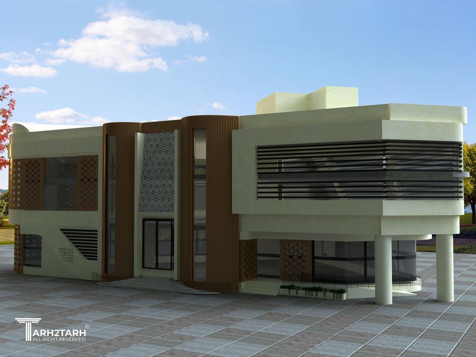 طراحی اداری شهر صنعتی لیا