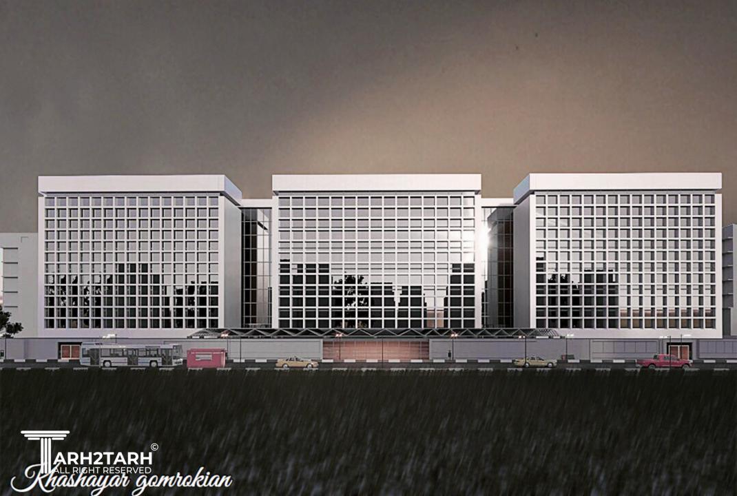 طراحى نما ساختمان مجلس و فاز 2پروژه معمارى