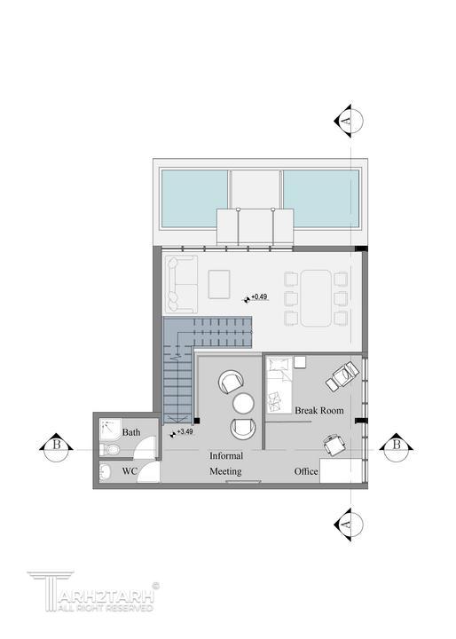 پلان طبقه اول