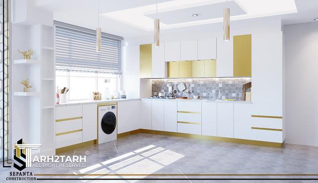 طراحی داخلی مسکونی مدرن 