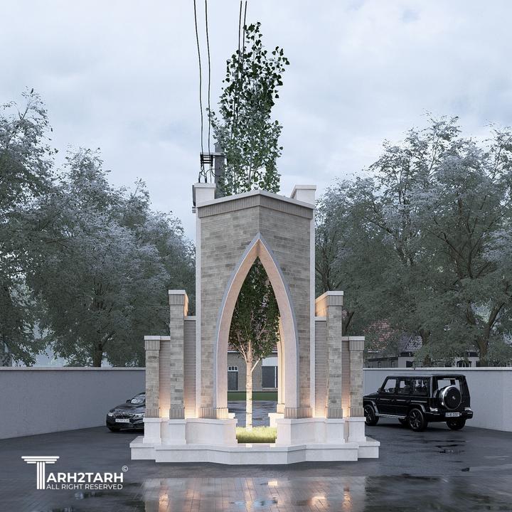 المان ورودی روستای علی آبادمیر