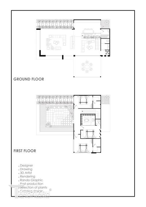 پلان همکف  و اول