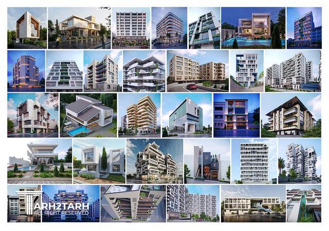 رزومه طراحی نما و پلان مسکونی