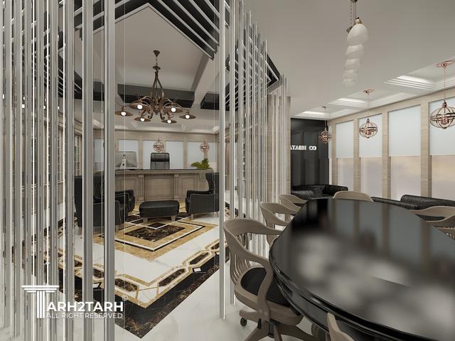 طراحی داخلی برج اداری سیتی سنتر اصفهان