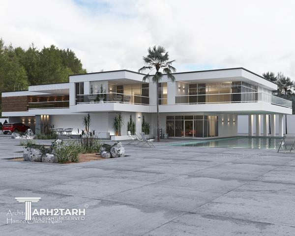 طراحی و اجرای ویلا