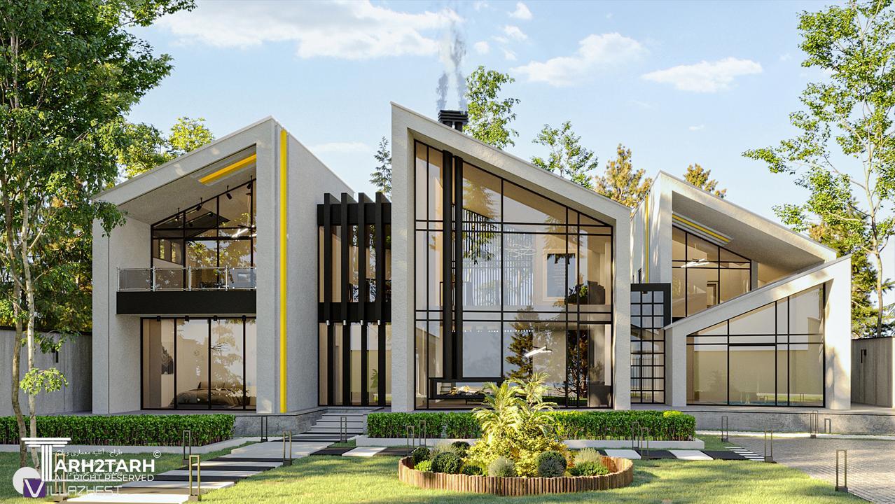 طراحی و اجرای ویلای Piano