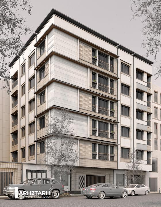 طراحی نمای مسکونی