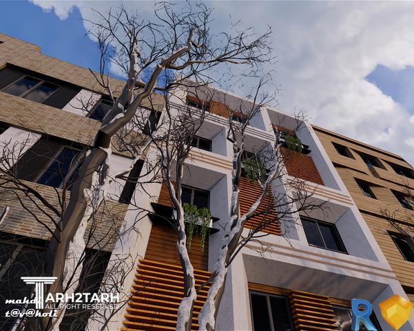 طراحی نما در سه راه شاهیندژ