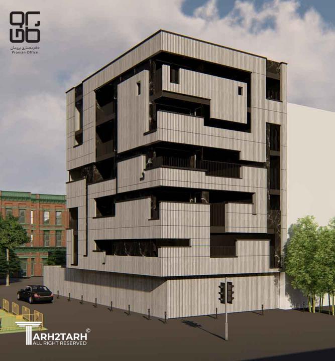 طراحی نمای آقای احمدی