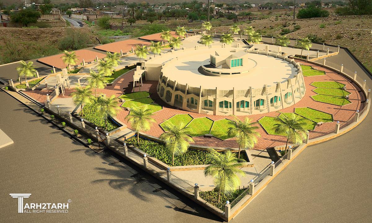 طراحی کتابخانه عمومی رویدر