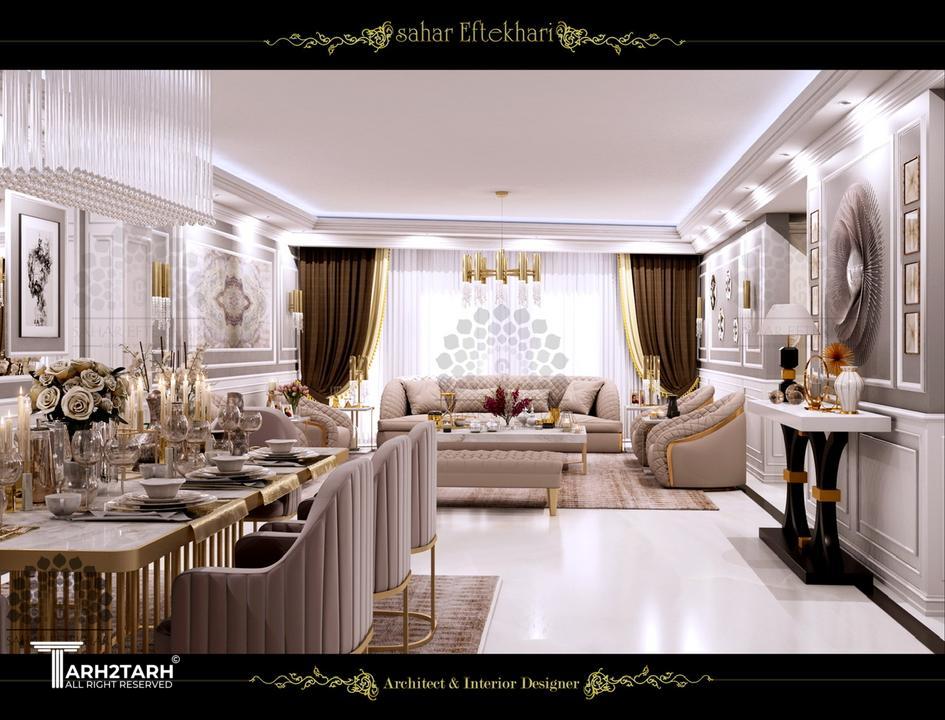 طراحى داخلى پروژه پاسداران