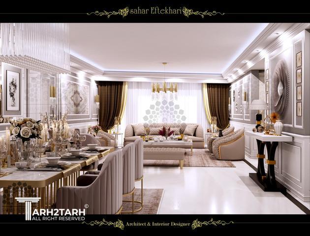 طراحى داخلى پروژه پاسداران