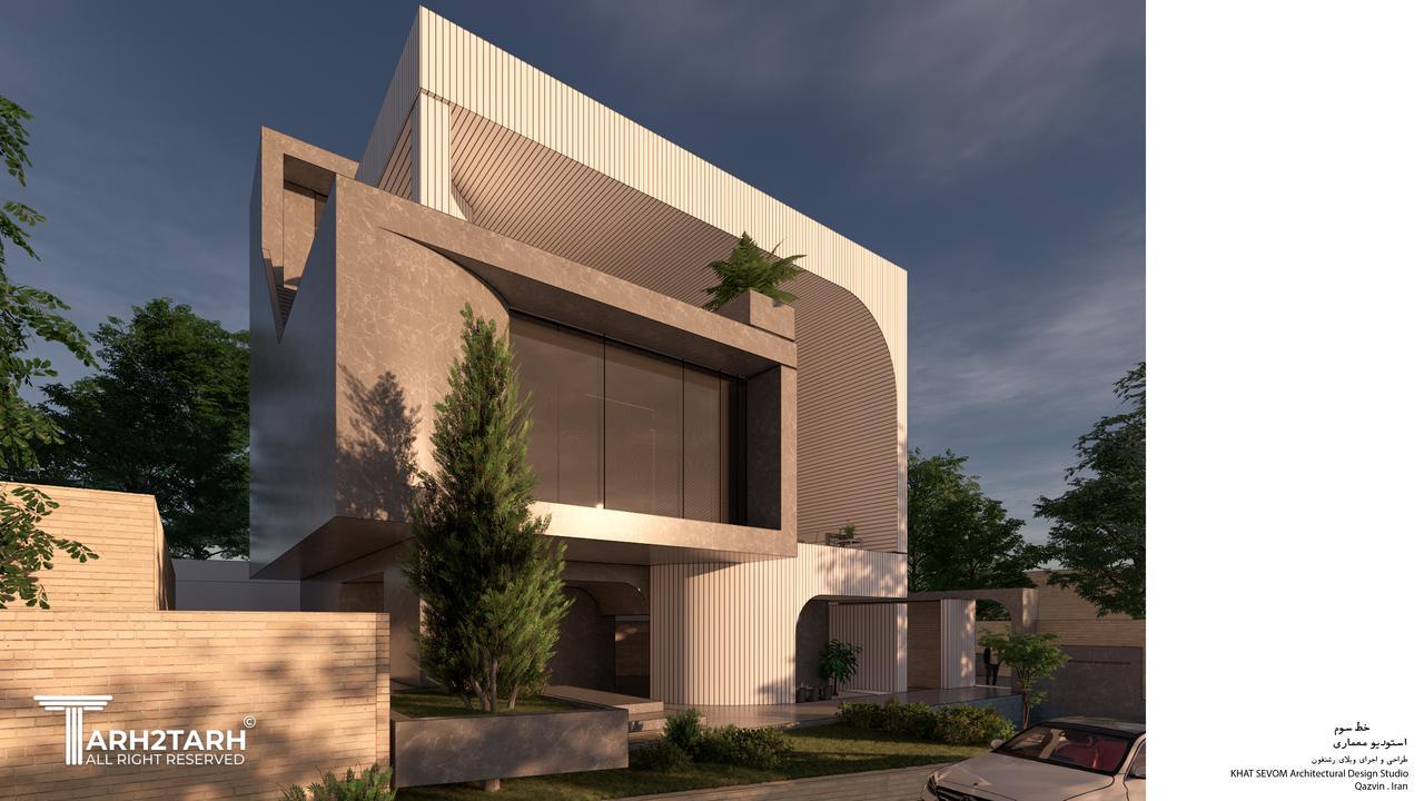 طراحی و اجرای ویلای رشتقون