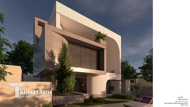 طراحی و اجرای ویلای رشتقون