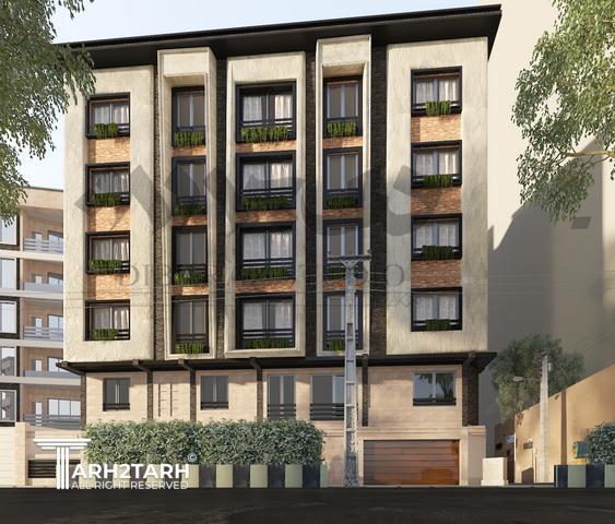 طراحی نما دربند باغ شاطر