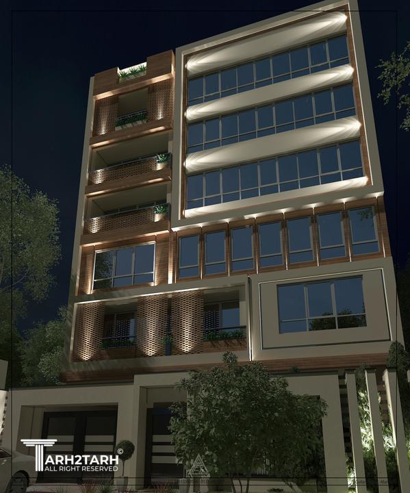 طراحی نما مسکونی