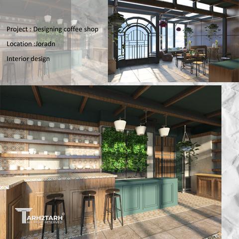 طراحی داخلی کافه شاندیز