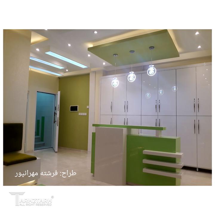 تصویر اجرا شده ی سالن انتظار