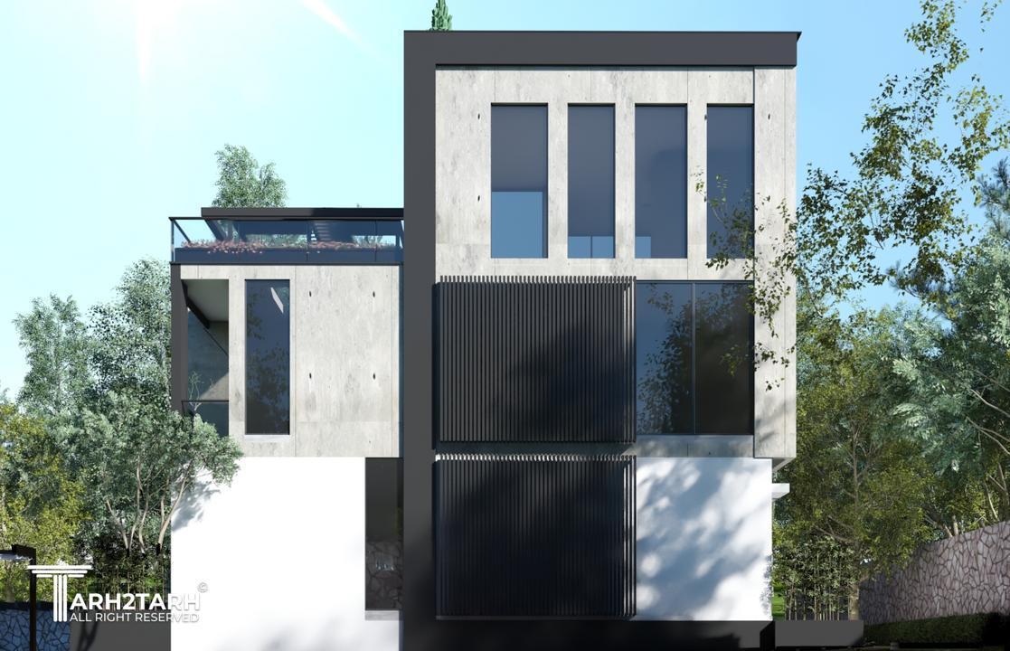 نمای شمالی پروژه 

