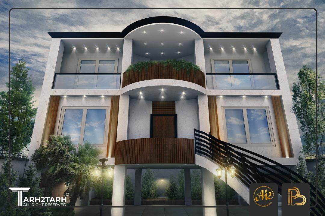 طراحی ویلای چالوس