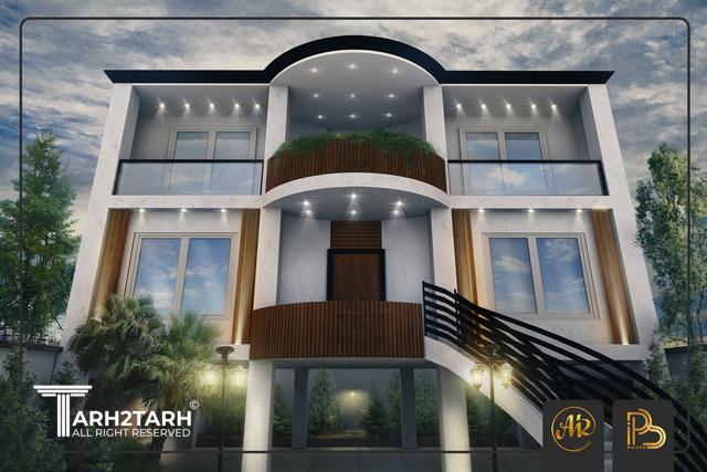 طراحی ویلای چالوس