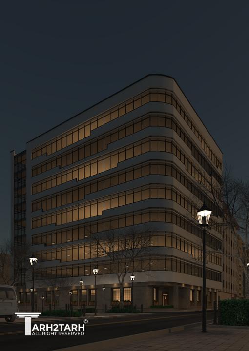 نمای  شب پروژه