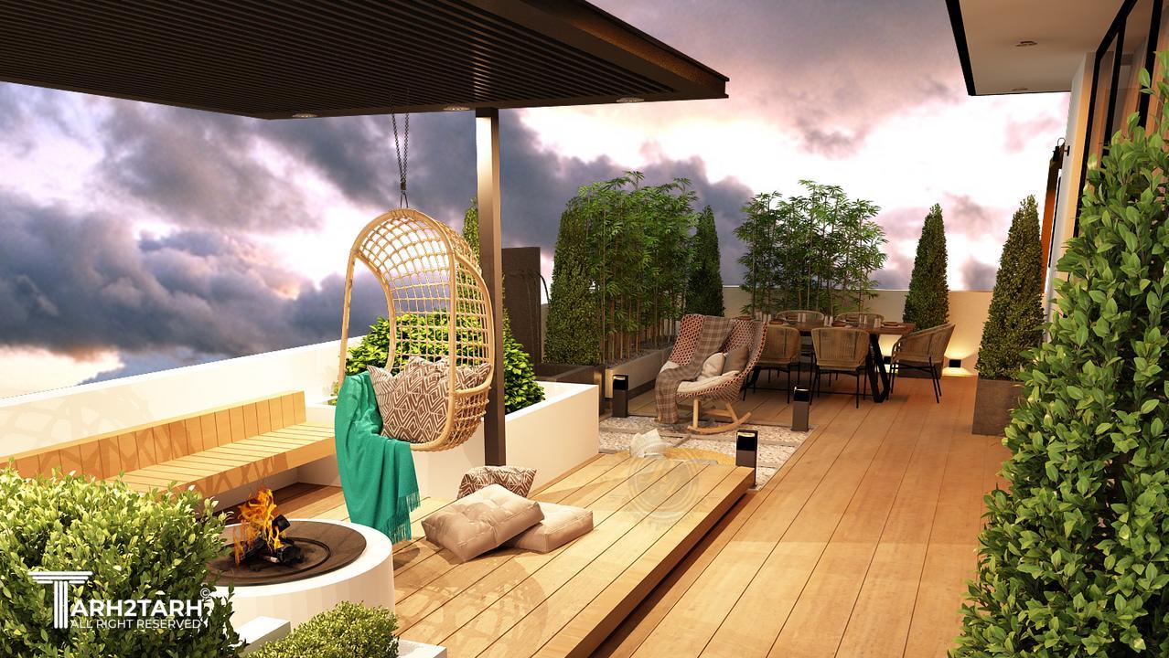 طراحی روف گاردن