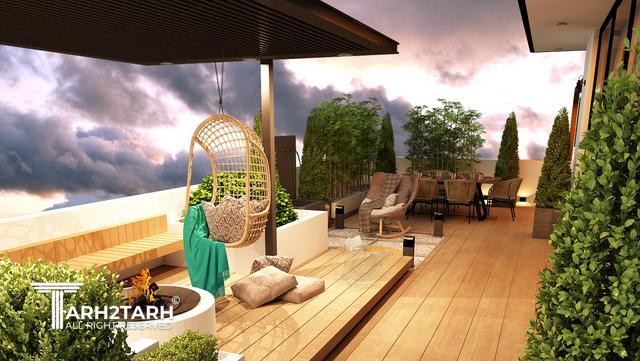 طراحی روف گاردن