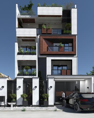 پروژه بازسازی نما ویلایی