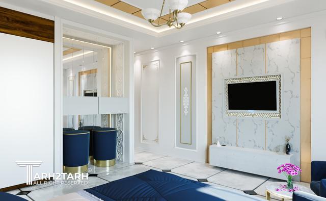 طراحی داخلی مستر روم