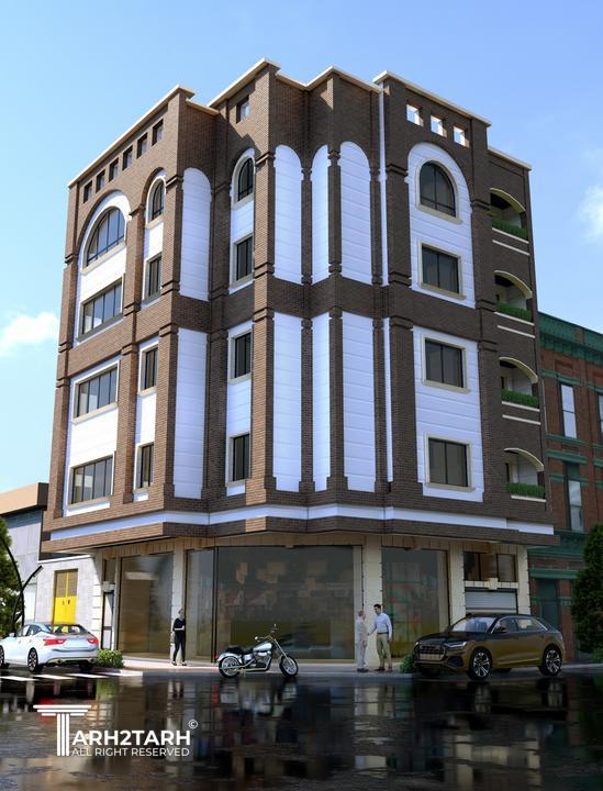 ساختمان مسکونی کاج