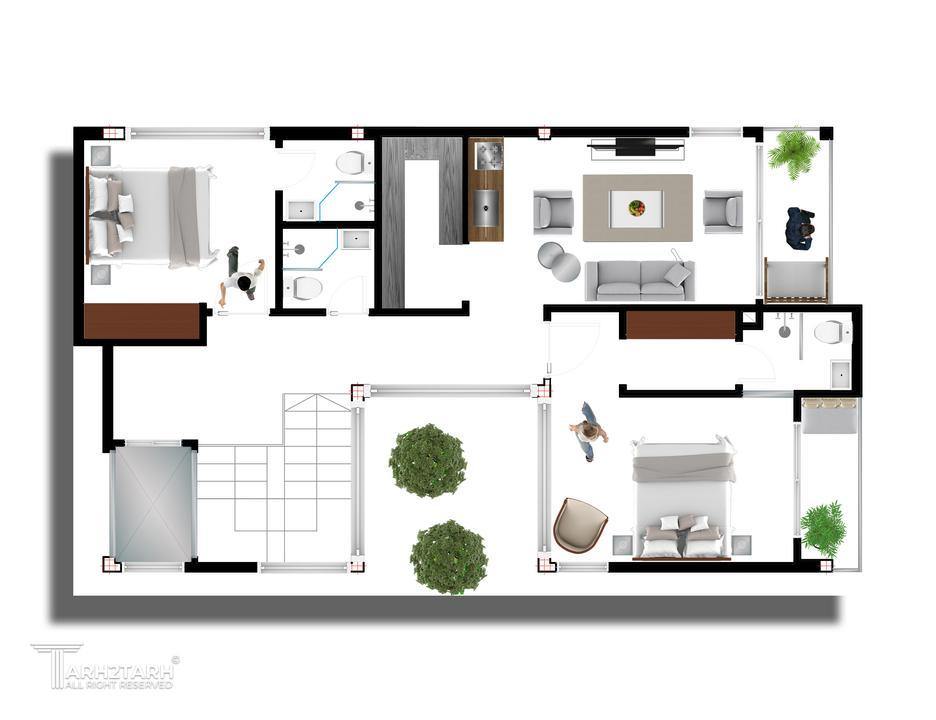 پلان طبقه اول

