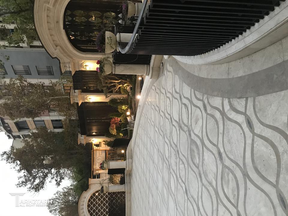 حیاط پروژه بوستان