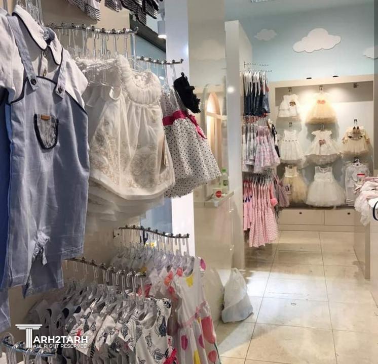 طراحی داخلی بوتیک بچگانه