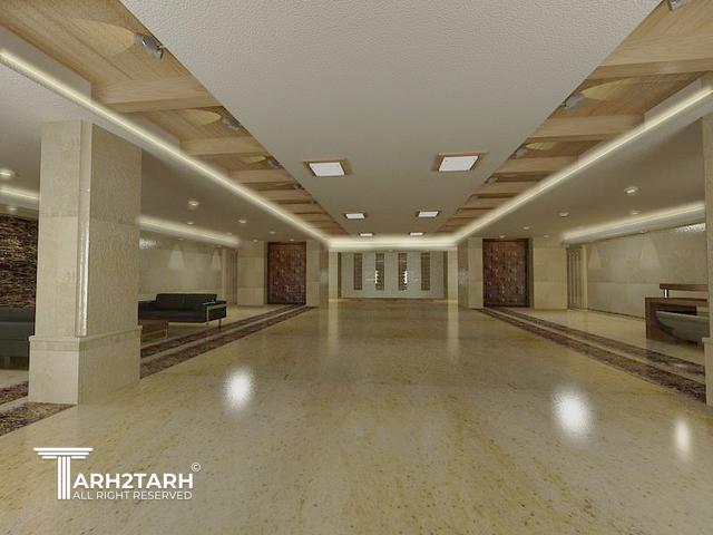 انجام خدمات طراحی لابی آپارتمان مسکونی