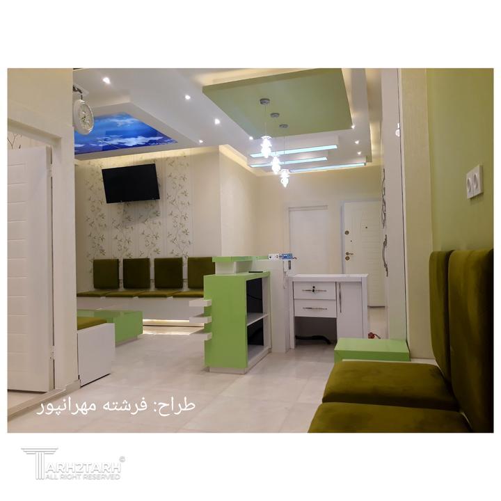 تصویر اجرا شده ی سالن انتظار