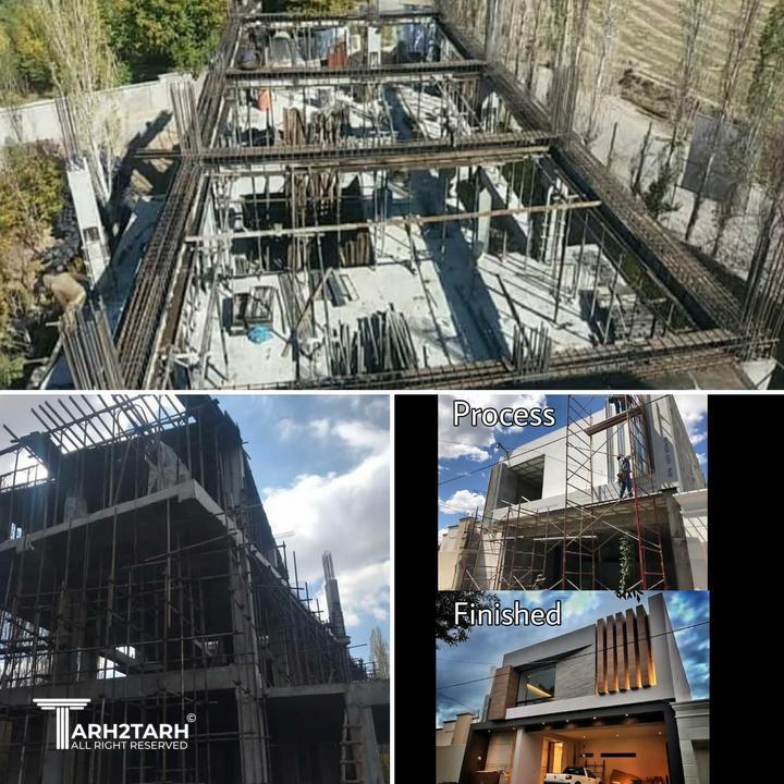 طراحی و احرای ویلا واقع در دماوند