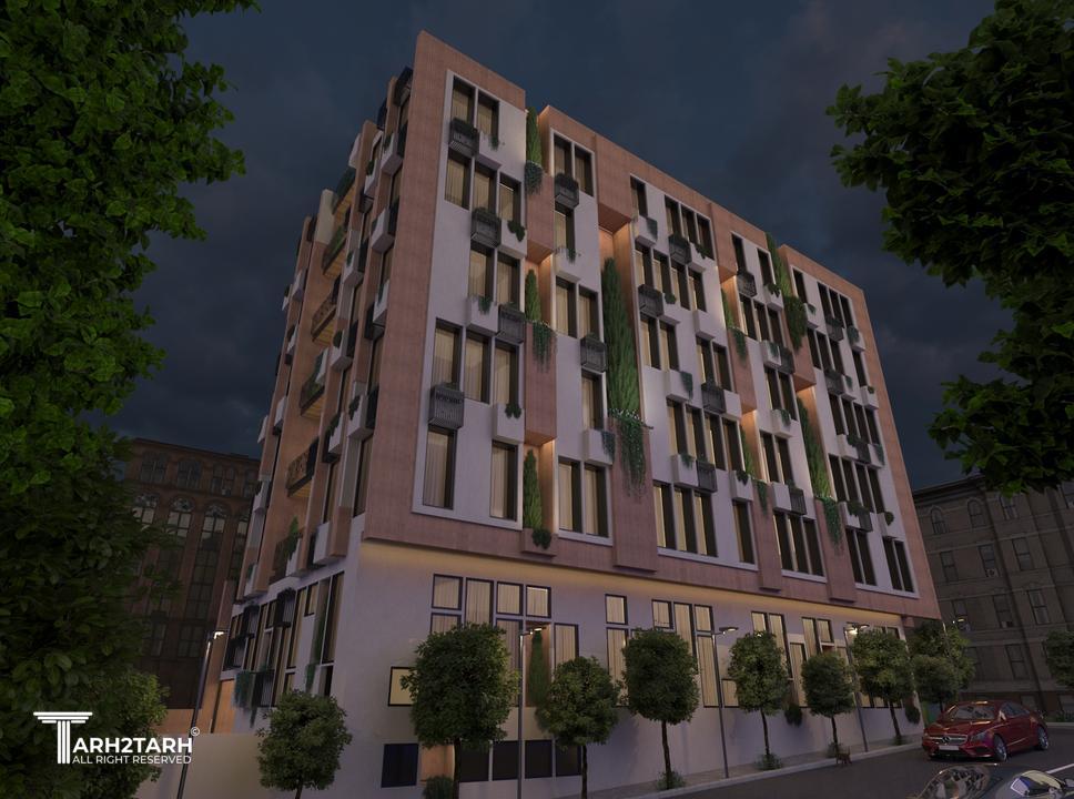 نمای شب جنوب شرقی