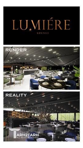 کافه و رستوران لومیر لانژ مجتمع دشت نور