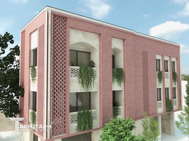 طراحی نمای خیابان خلبانان شیراز