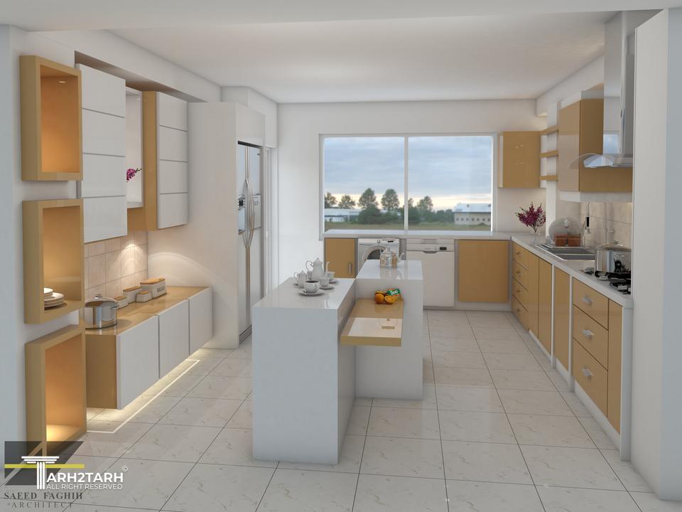 طراحی داخلی آشپزخانه ارزان