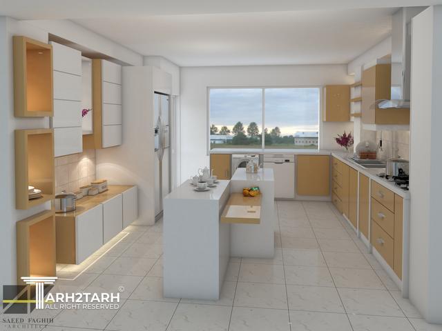 طراحی داخلی آشپزخانه ارزان