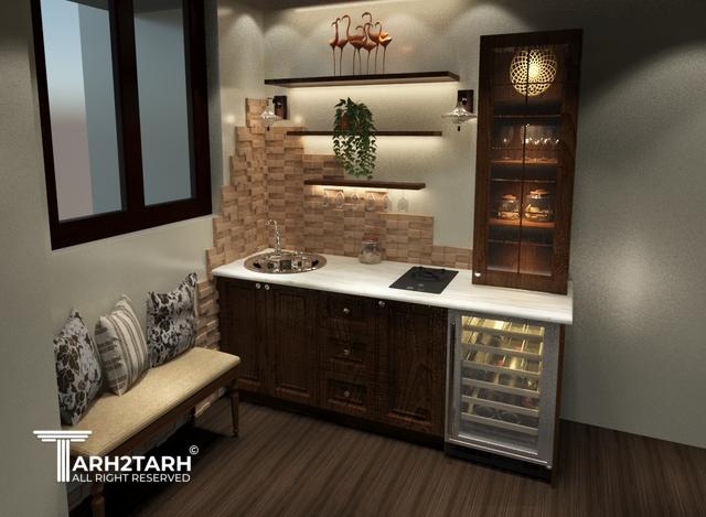 طراحی داخلی ویلای مهرشهر