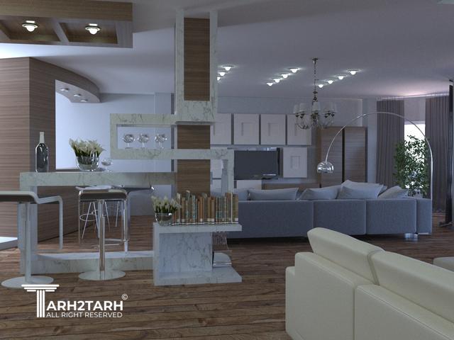 طراحی داخلی واحد مسکونی