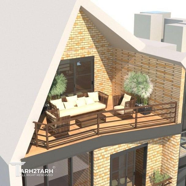 طراحی آپارتمان مسکونی